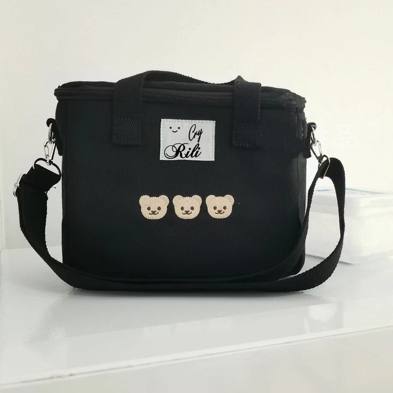 Children's Room Cartoon Clothes Organiser With Drawstring Storage Basket