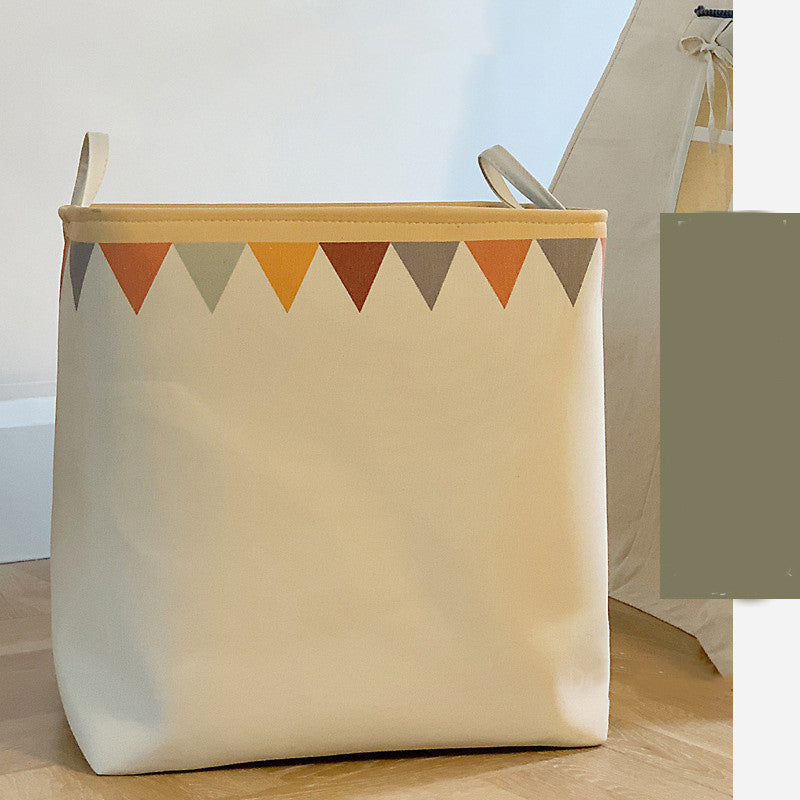 Children's Room Cartoon Clothes Organiser With Drawstring Storage Basket